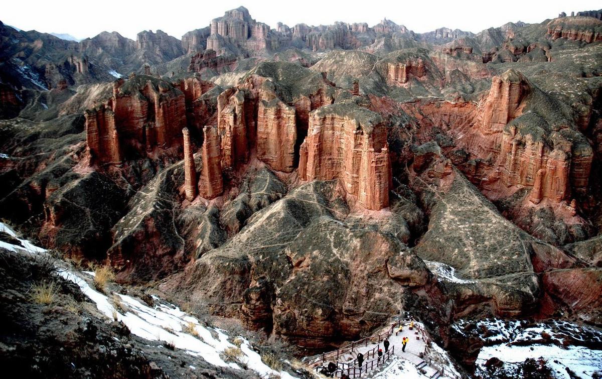 Binggou Danxia Scenic Area