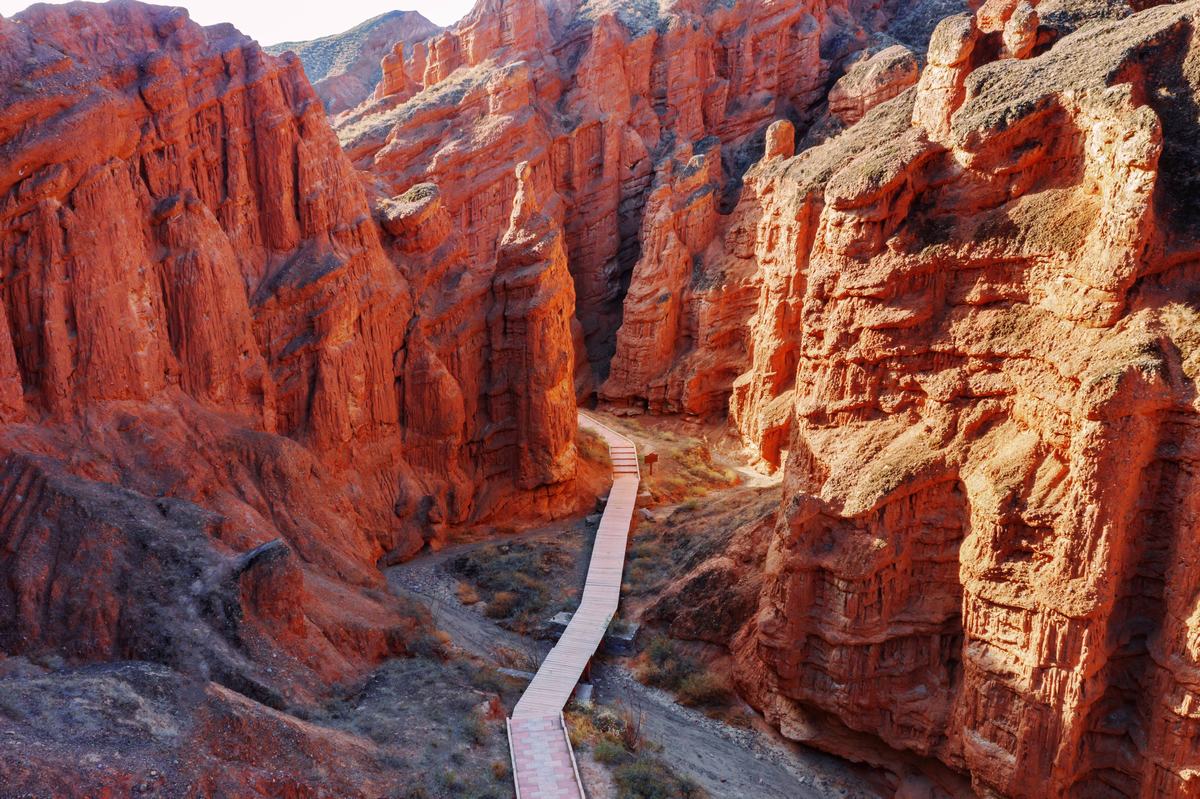 Binggou Danxia Scenic Area