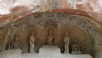 Binglingsi Grottoes in Gansu