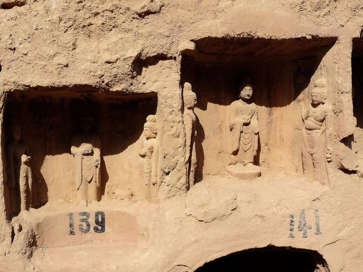 Binglingsi Grottoes Yongjing county, Gansu