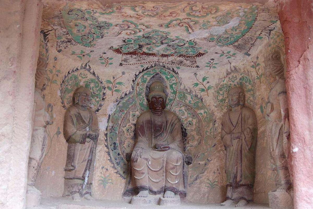 Binglingsi Grottoes Yongjing county, Linxia prefecture