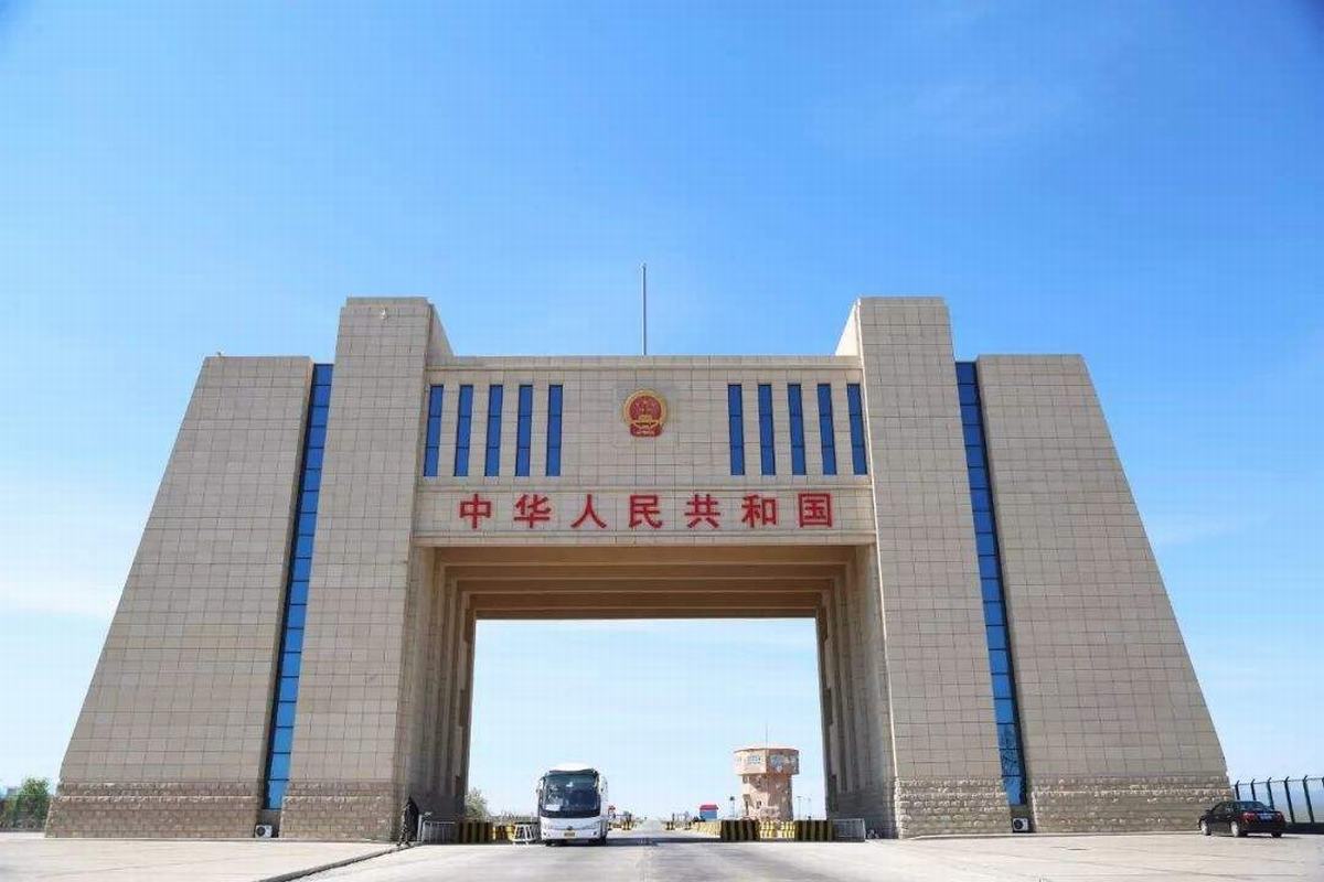 Boarder Gate of China-Kazakhstan in Xinjiang