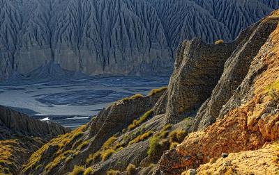 Dushanzi Grand Canyon Xinjiang