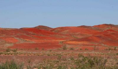 Fire Reddish Mountain