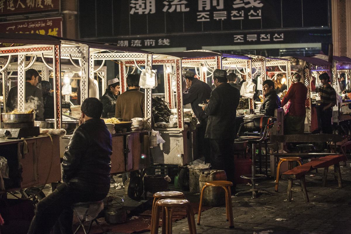 Night Market Hotan 