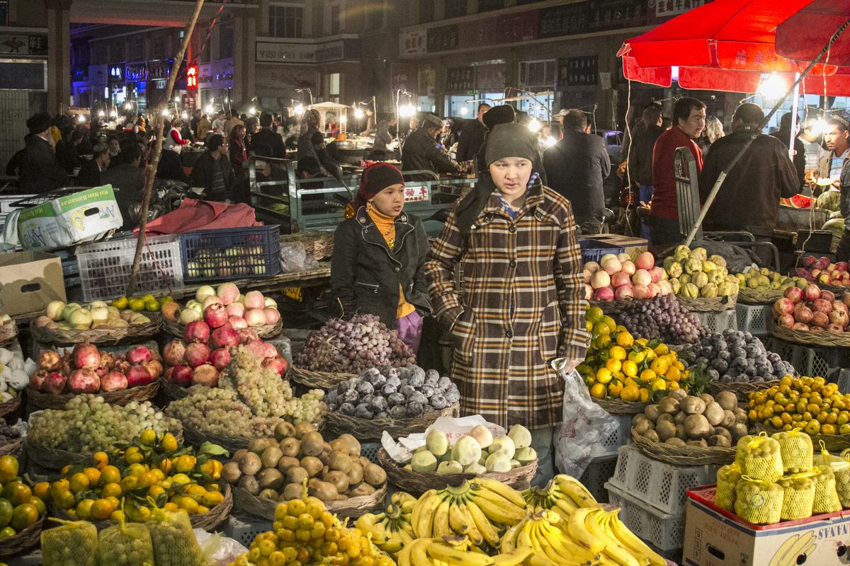 Night Market in Hotan 