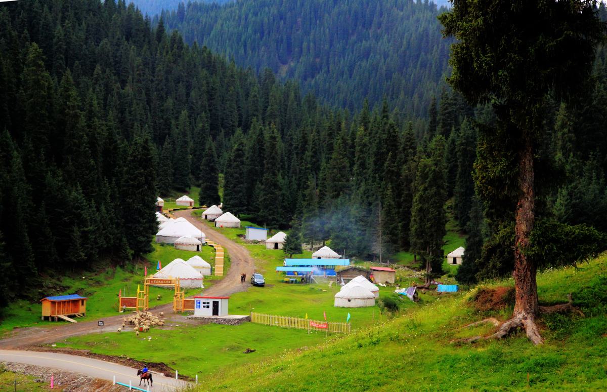 Jiangbulak Pasture Xinjiang, China