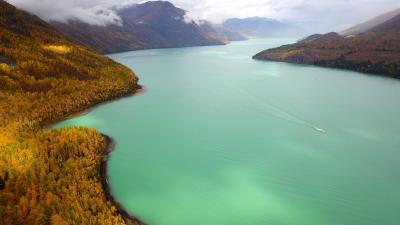 Xinjiang Kanas Lake