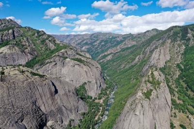 Irtysh Grand Canyon in Keketuohai UNESCO Global Geopark