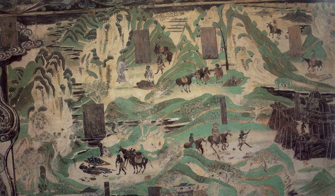 Mogao Grottoes fresco