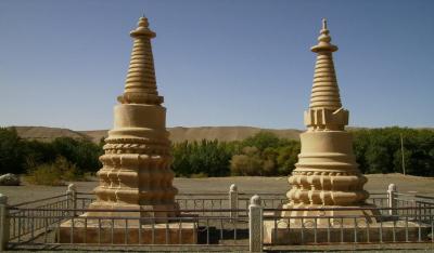 Mogao Grottoes pagodas