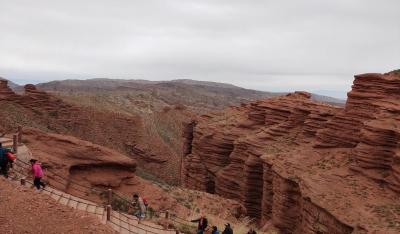 Pingshanhu Grand Canyon in Zhangye