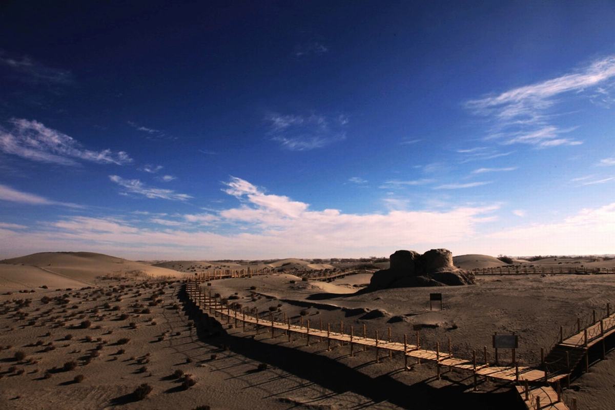 Xinjiang Rewak Temple Ruins