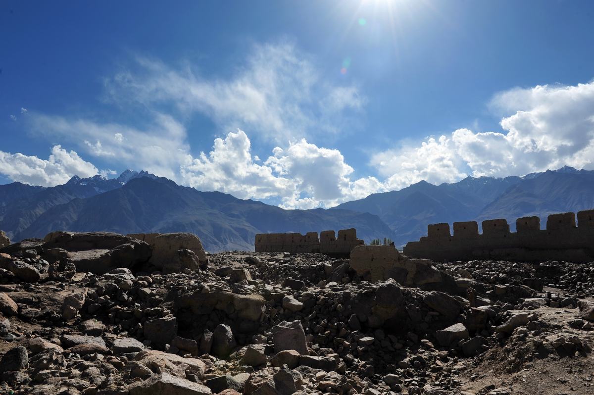 Tashkorgan Stone Fort Xinjiang