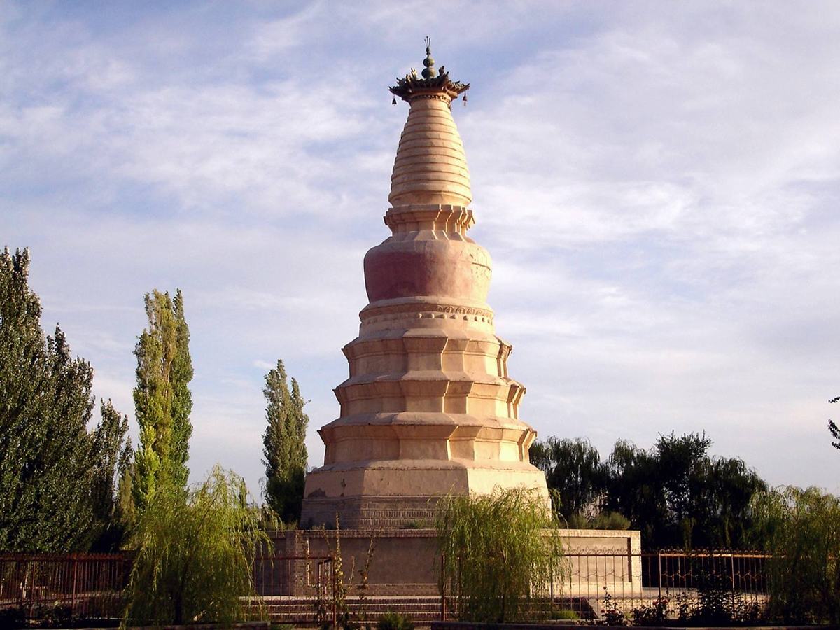 Dunhuang White Horse Pagoda