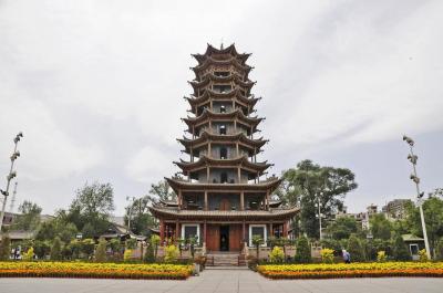 Zhangye Wooden Pagoda Temple