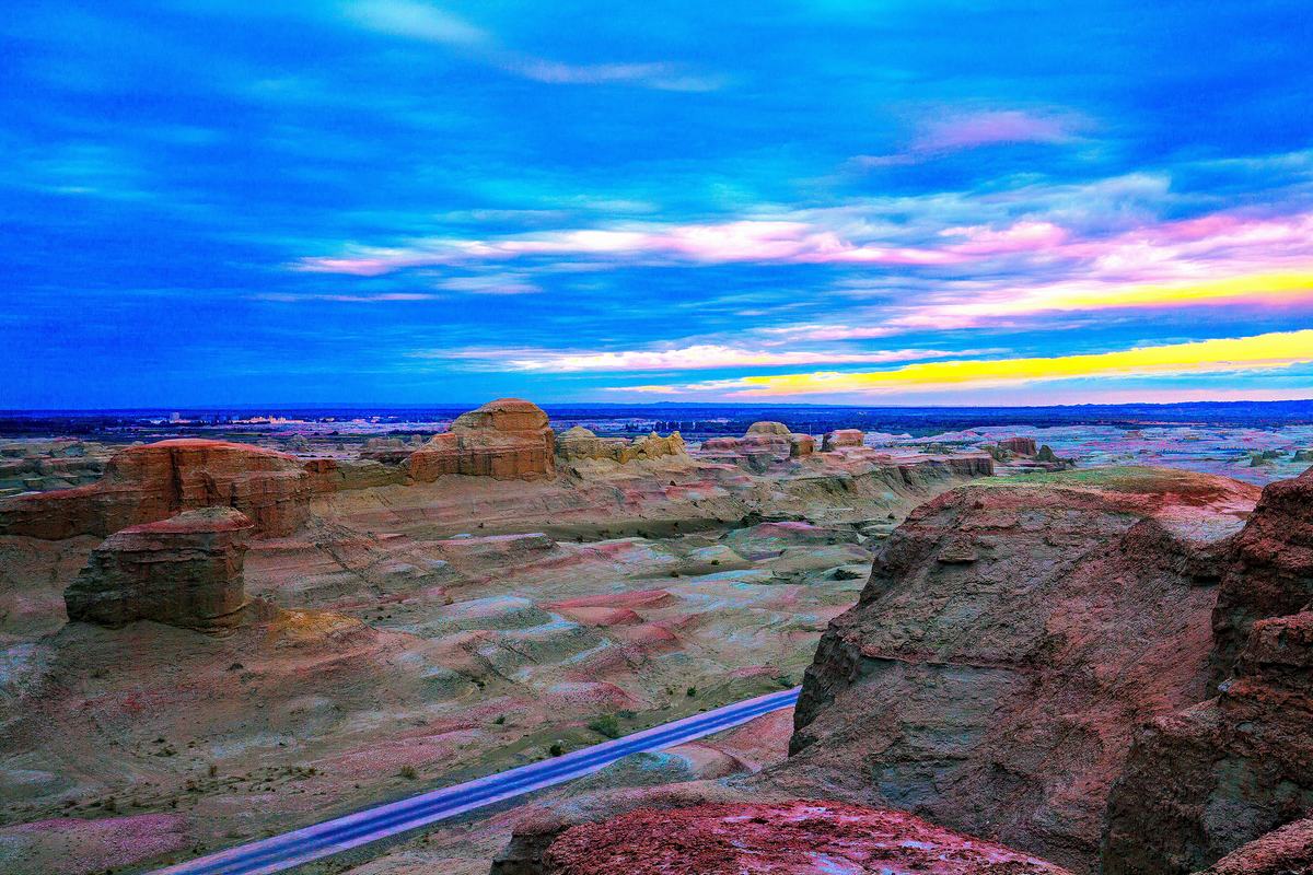 Karamay World Ghost Town - Xinjiang, China