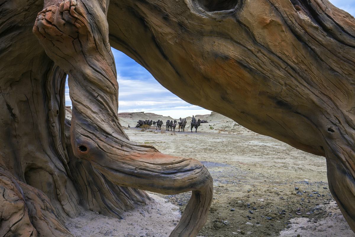 Xinjiang Karamay Ghost City 