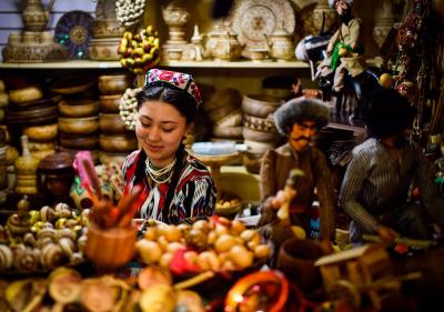 Grand Bazaar in Urumqi