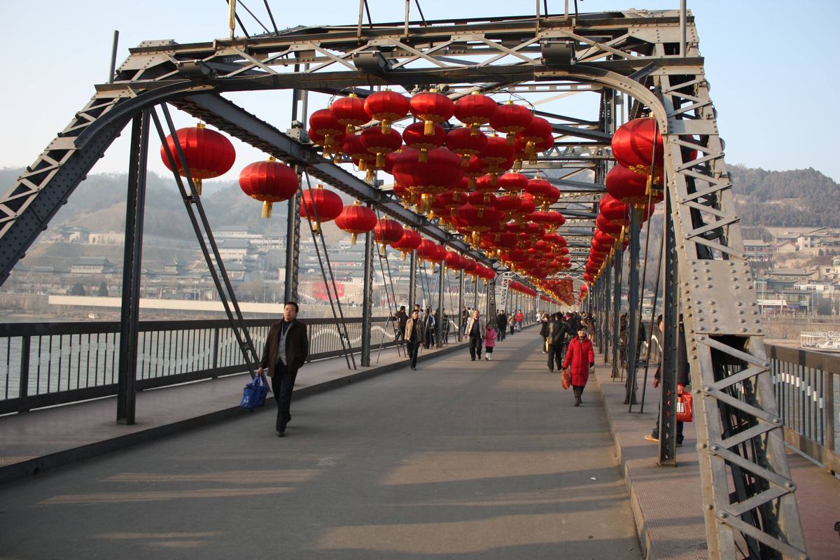 Lanzhou Zhongshan Iron Bridge