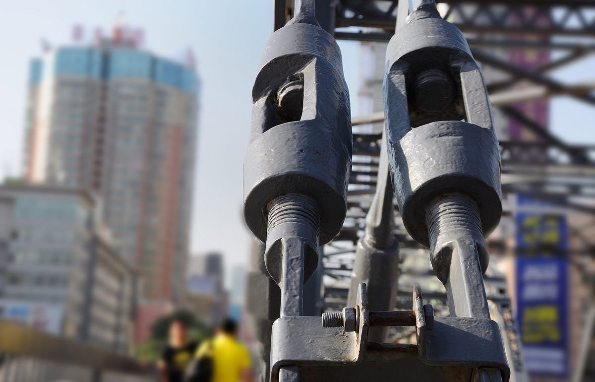 Zhongshan Bridge Lanzhou, Gansu